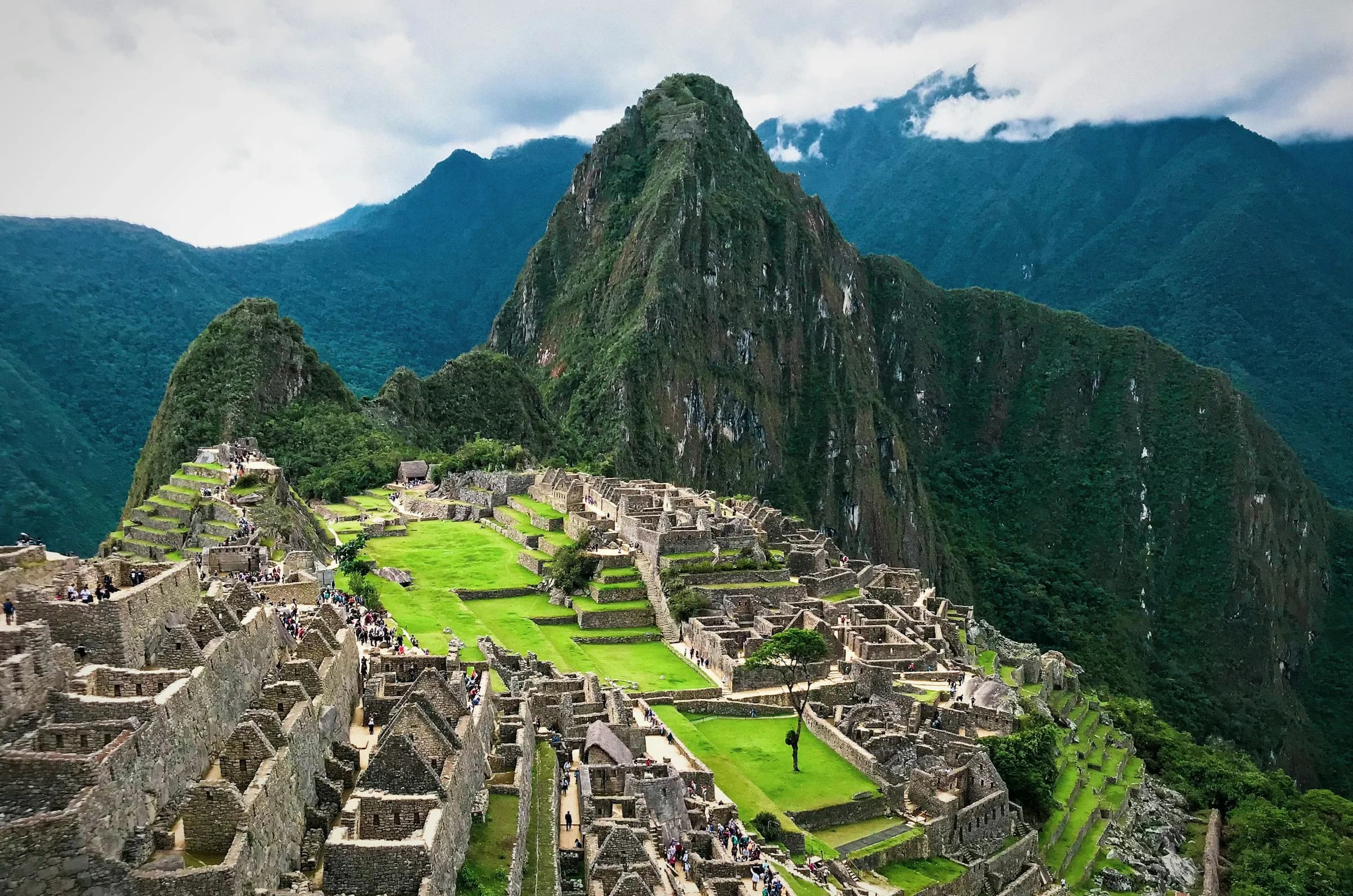 Sunrise over Machu Picchu