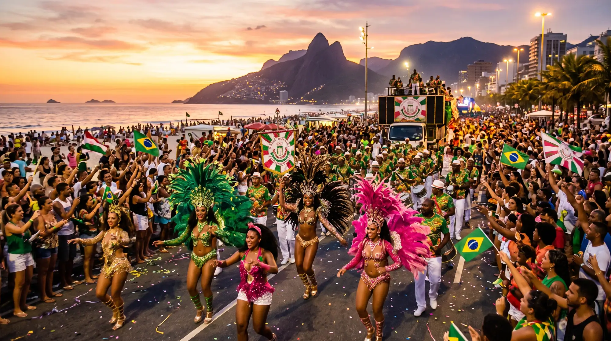 Carnival troupes in Brazil